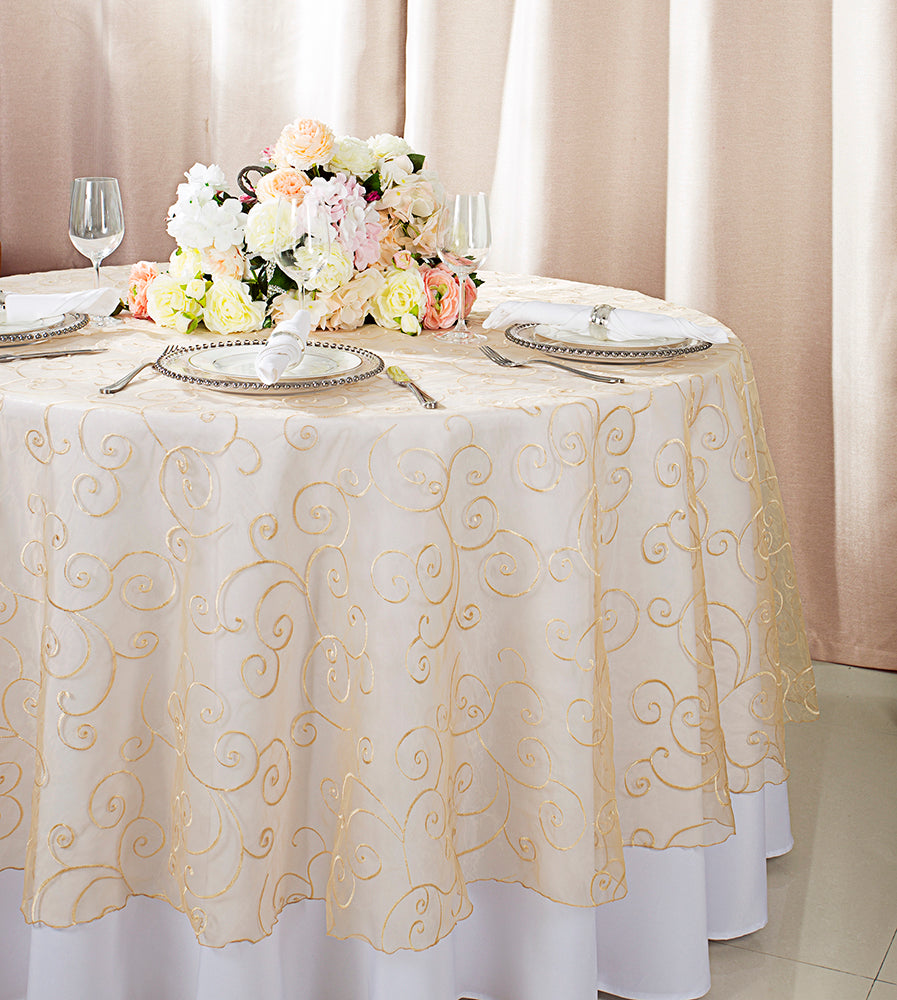 New deals Embroidered Table Covers