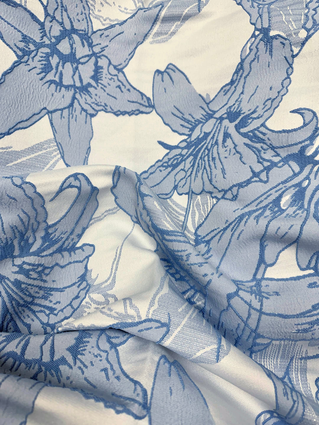 Floral Reef Jacquard Polyester