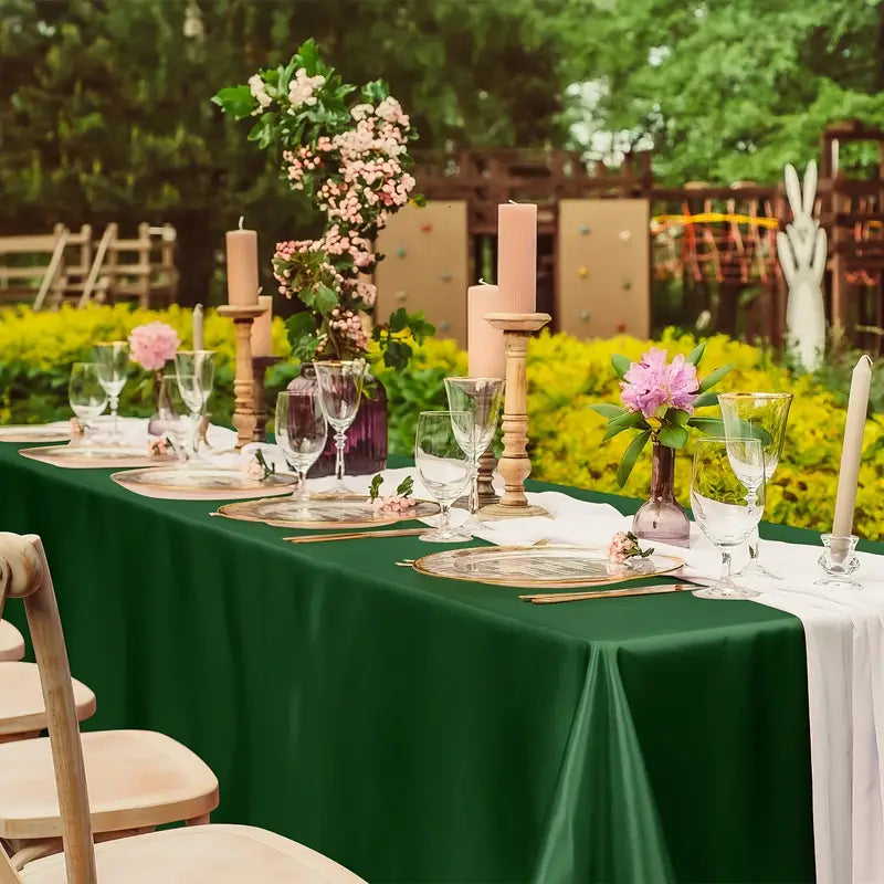 Wht Do You Call Fancy Table Linens Luxurious Satin Tablecloths | Elegant & Premium Quality – Wedding ...