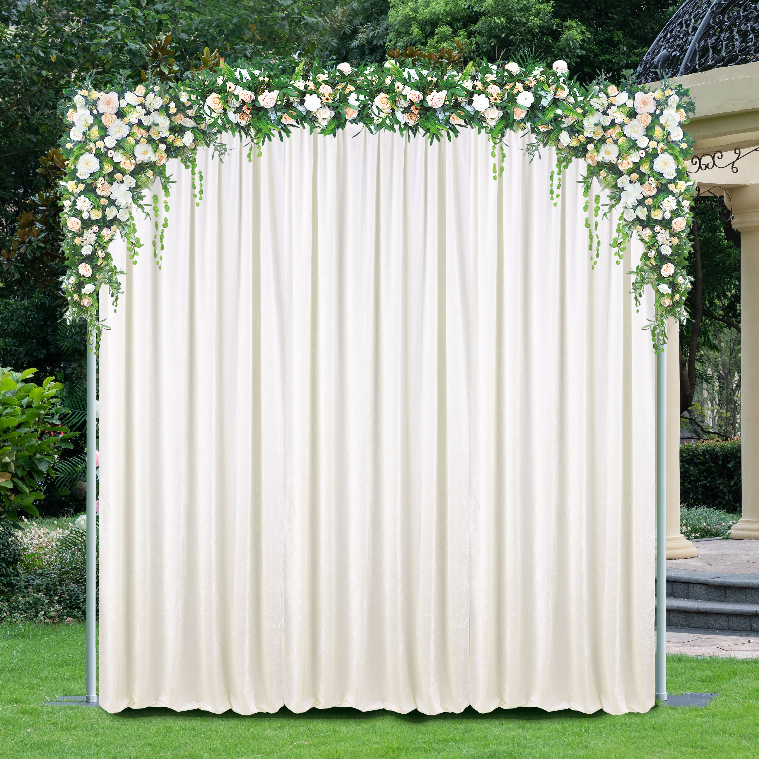 Open Backdrop Panel scuba backdrop, Backdrop panel, Photo Backdrop Curtain – Wedding Linens ...