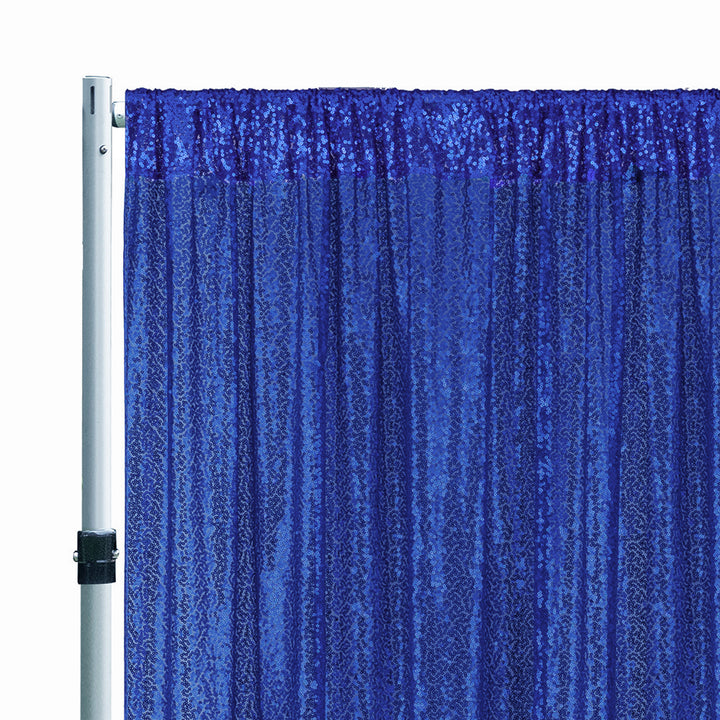 Cortina de fondo para eventos con red brillante de lentejuelas de 12 pies x 52 pulgadas (alto x ancho), panel de cortina de fondo - azul bebé (1 unidad)
