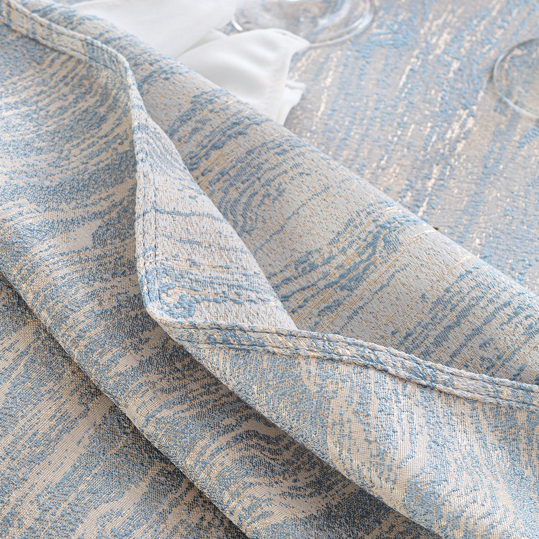 Sample 20"x20" Galilean Jacquard Polyester Napkins - Dusty Blue (1pc)