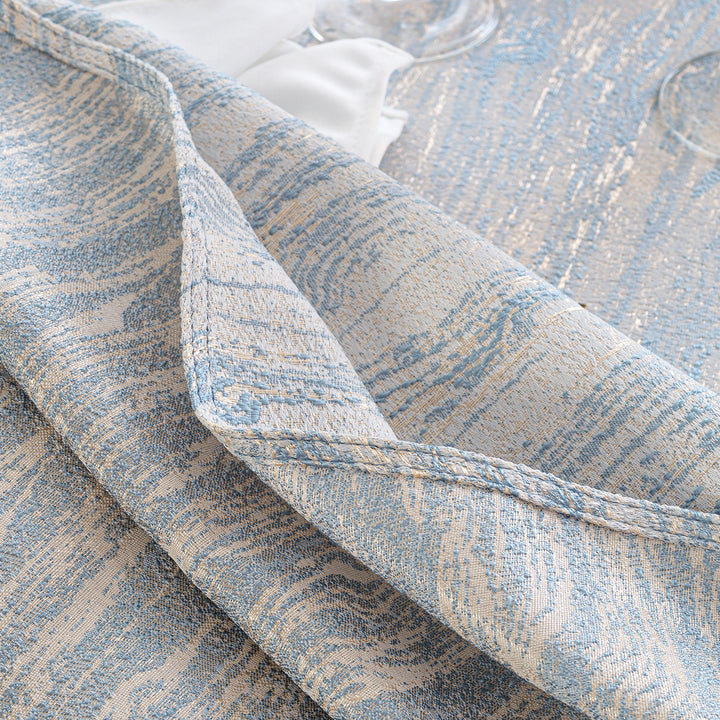 Sample 20"x20" Galilean Jacquard Polyester Napkins - Dusty Blue (1pc)