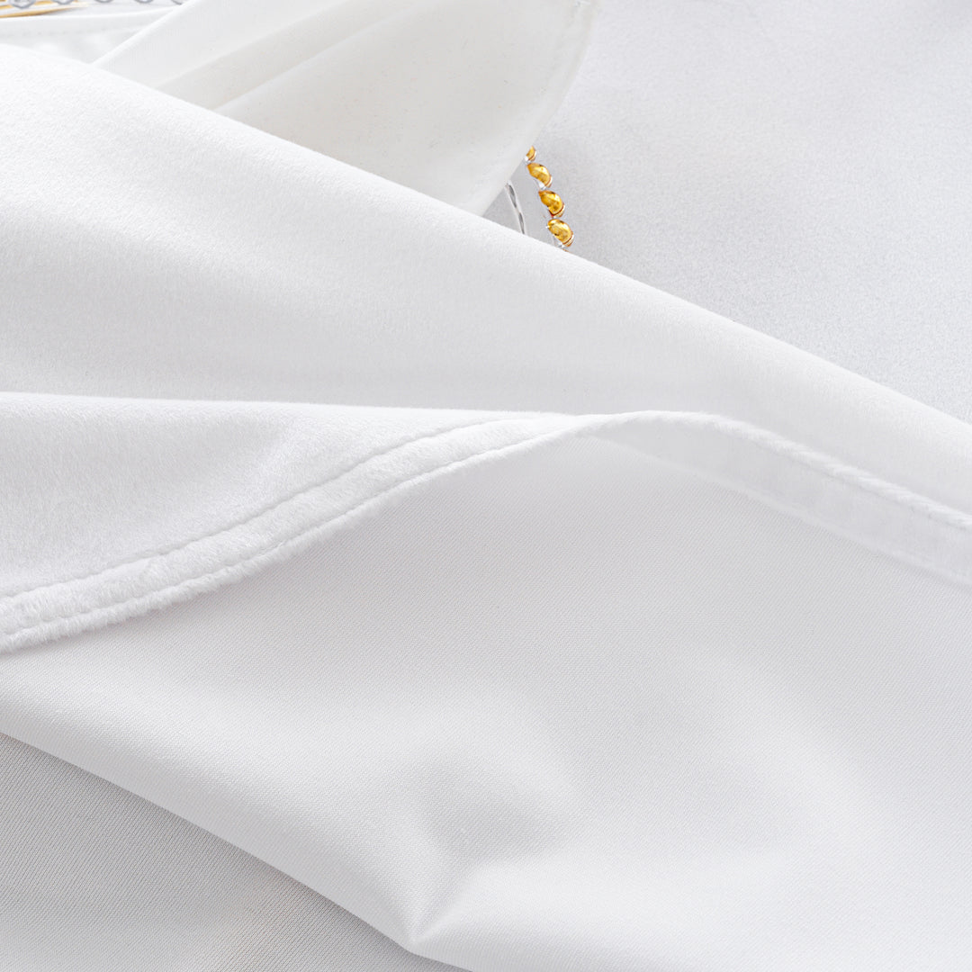 20"x20" Holland Velvet Napkins - White (10pcs/pk)