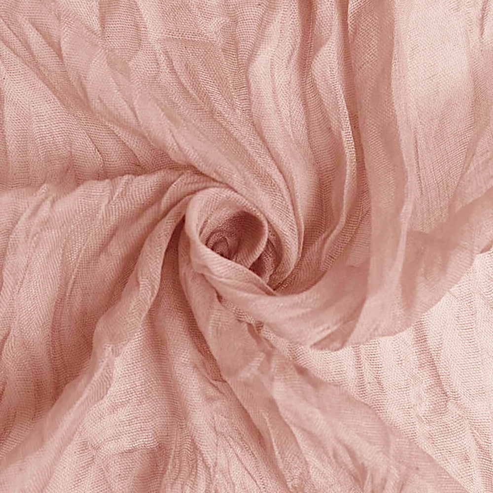 10 ft x 38" Premium Gauze Cheesecloth Table Runner - Rose Pink (1pc)