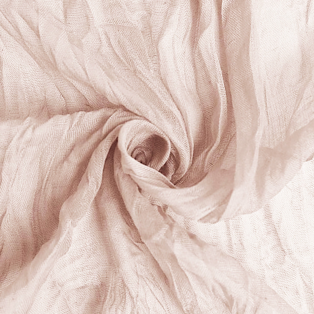 Sample 20"x20" Premium Gauze Cheesecloth Napkins - Blush Pink/Rose Gold (1pc)