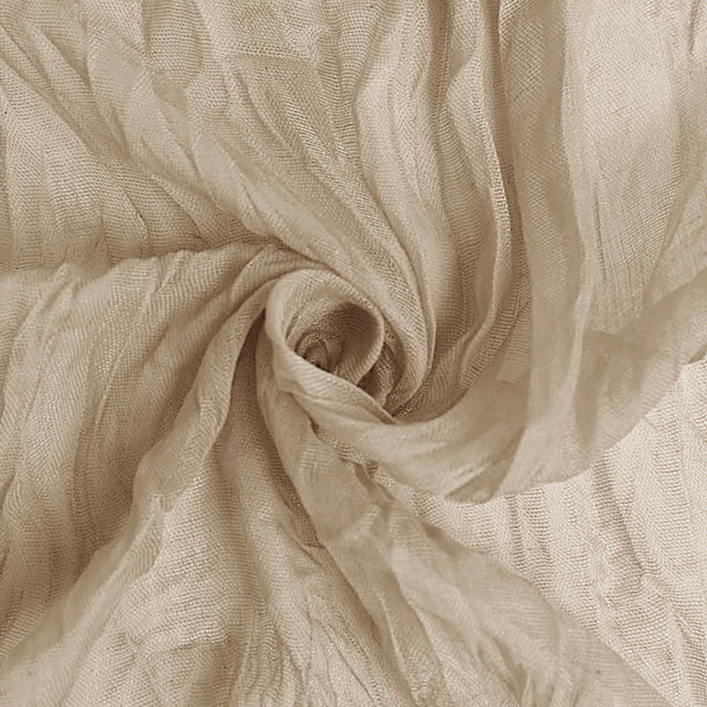 Sample 20"x20" Premium Gauze Cheesecloth Napkins - Latte/Taupe (1pc)