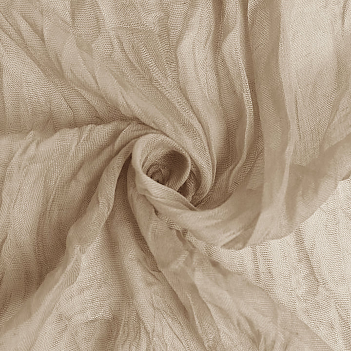 Sample 20"x20" Premium Gauze Cheesecloth Napkins - Latte/Taupe (1pc)