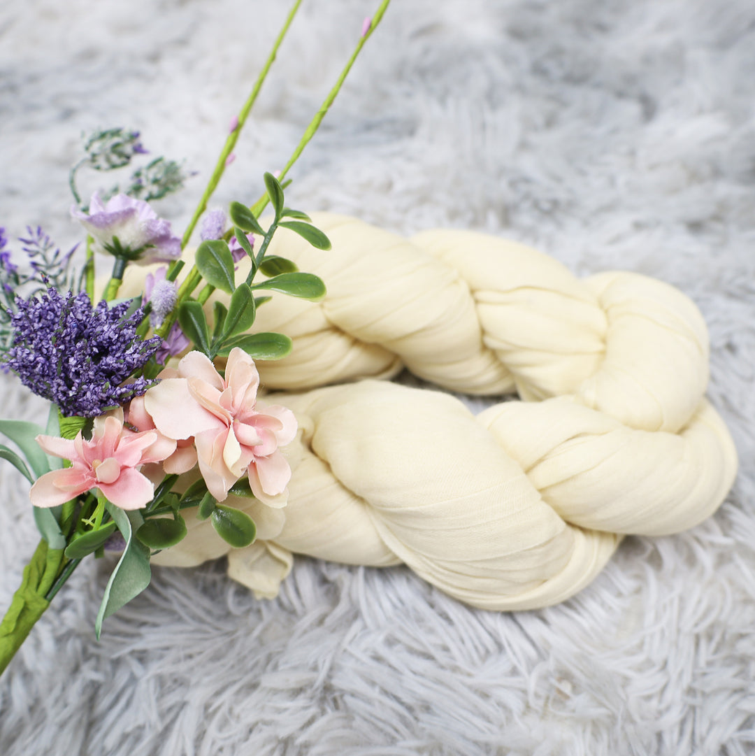 20 ft x 38" Premium Gauze Cheesecloth Wedding Arch Ceiling Drapery - Ivory (1pc)