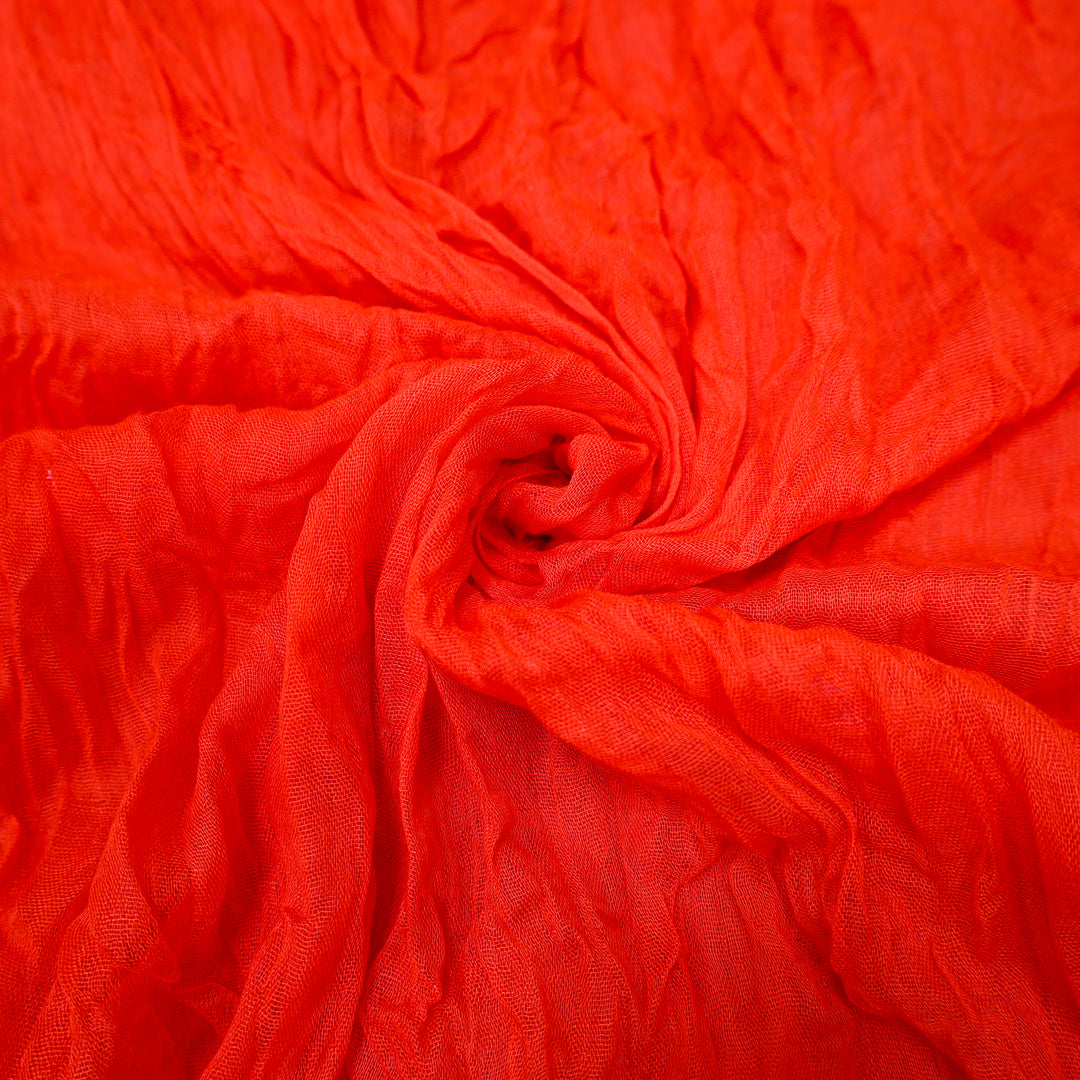 20 ft x 38" Premium Gauze Cheesecloth Wedding Arch Ceiling Drapery - Red (1pc)