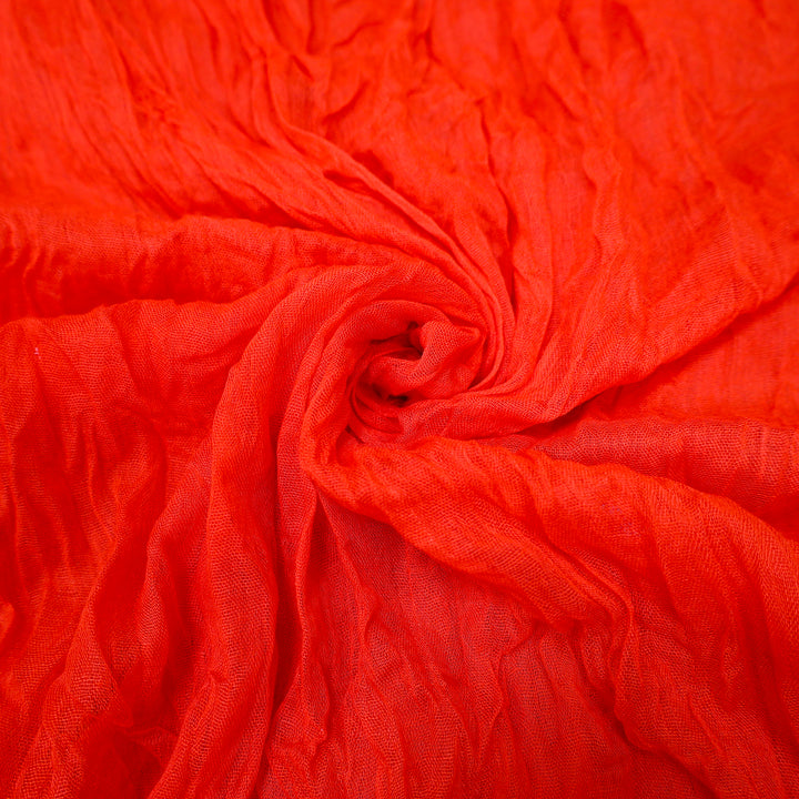 20 ft x 38" Premium Gauze Cheesecloth Wedding Arch Ceiling Drapery - Red (1pc)