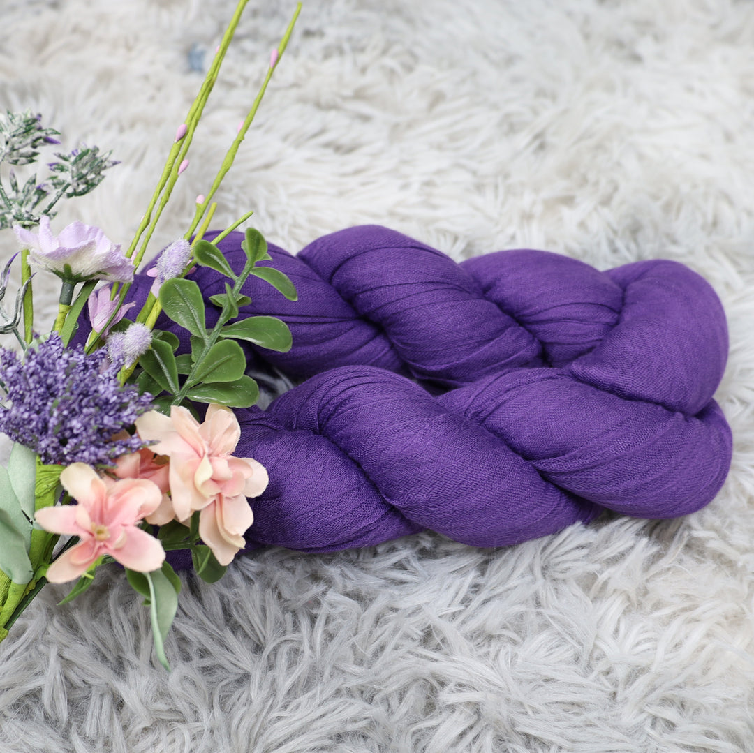 20 ft x 38" Premium Gauze Cheesecloth Wedding Arch Ceiling Drapery - Regency Purple (1pc)