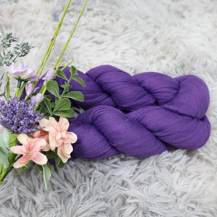 20 ft x 38" Premium Gauze Cheesecloth Wedding Arch Ceiling Drapery - Regency Purple (1pc)