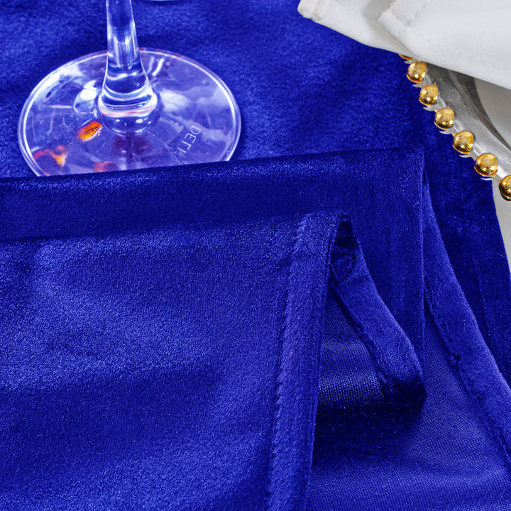 13"x108" Holland Velvet Table Runner - Royal Blue (1pc)