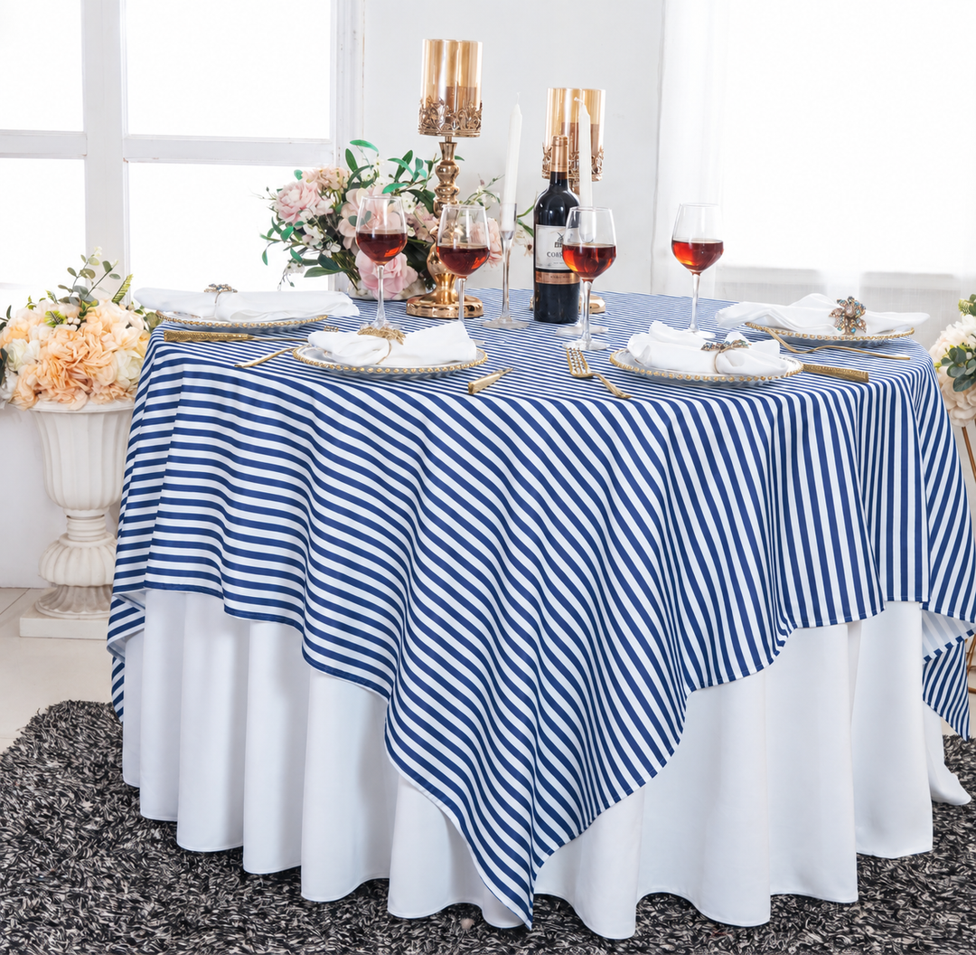 Chemins de table en polyester 13"x108" - Rouge (1pc)
