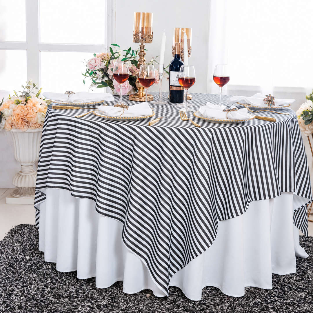 Chemins de table en polyester 13"x108" - Rouge (1pc)