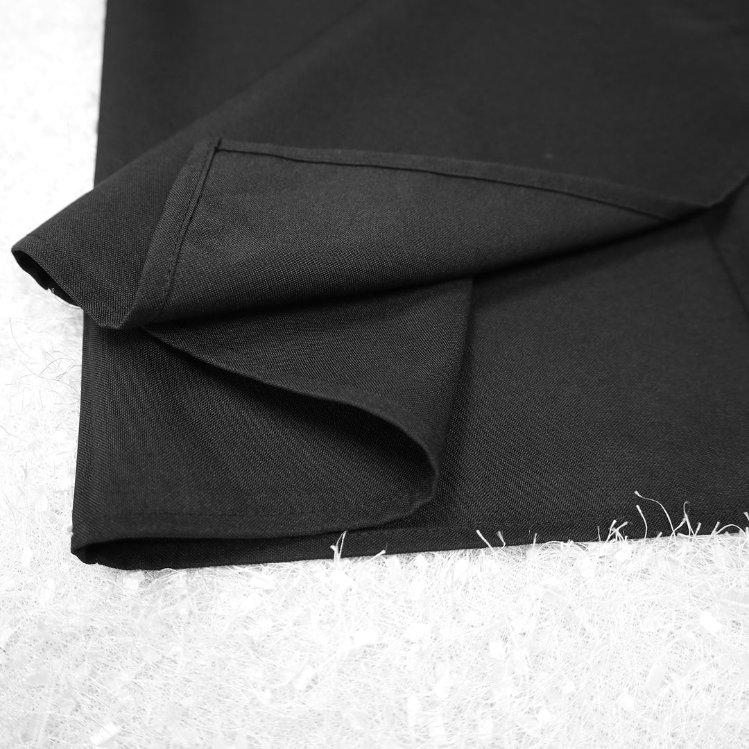 Lann's Linens 10-pack Polyester Fabric Tablecloth For Wedding, Banquet, Restaurant - 90 X 156 Inch Rectangular Red Lann's Linens 10-pack Polyester Fabric Tablecloth For Wedding, Banquet, Restaurant - 90 X 156 Inch Rectangular Red