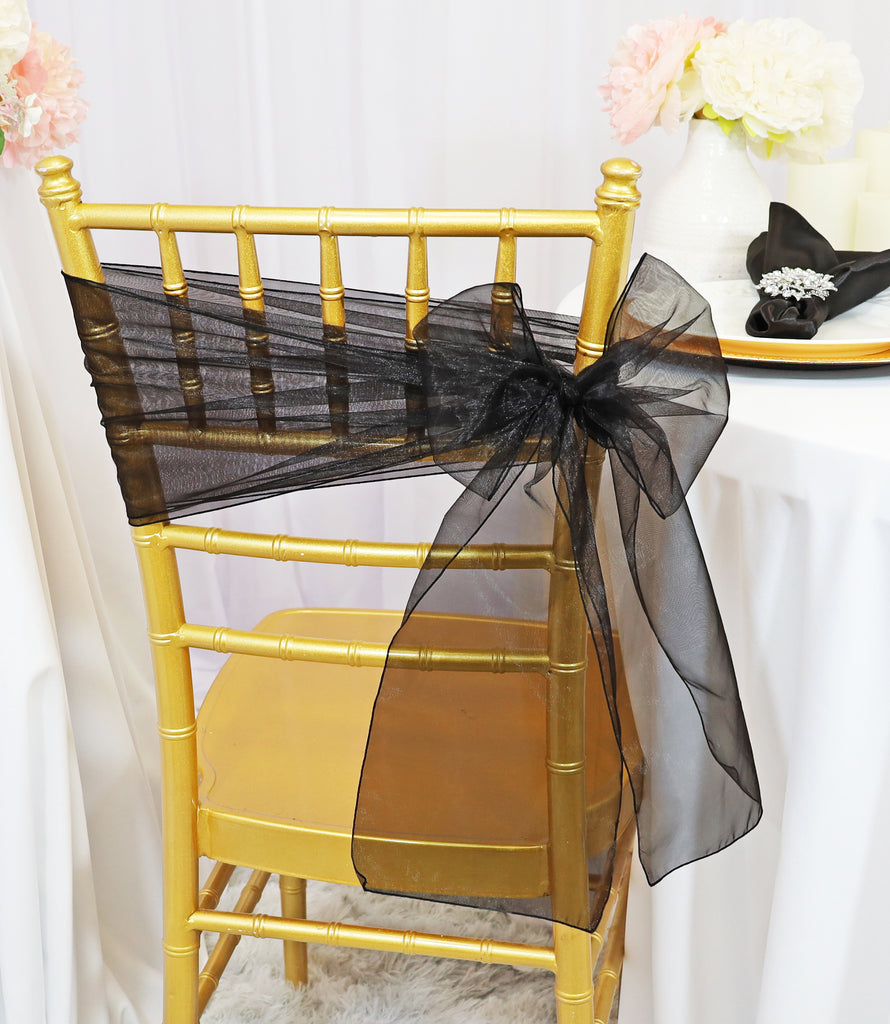 organza sashes for dresses Organza Sash For Wedding Decoration Party Birthday Bridal Shower DIY Plain  Sash