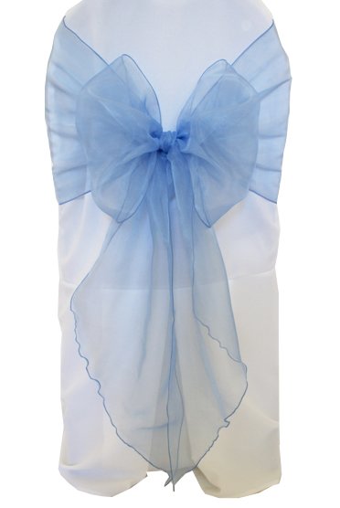 Marco de organza para silla de 12"x116" - Verde manzana (10 piezas/paq.)