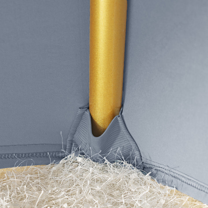 Premium Spandex (220 GSM) Banquet Chair Cover - Dusty Blue (1pc)