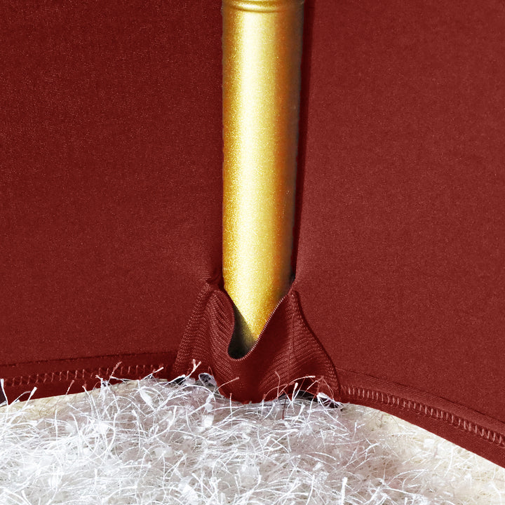 Premium Spandex (220 GSM) Banquet Chair Cover - Apple Red (1pc)