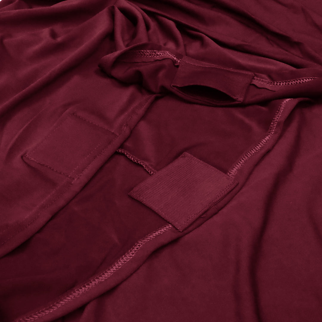 Premium Spandex (220 GSM) Banquet Chair Cover - Burgundy (1pc)