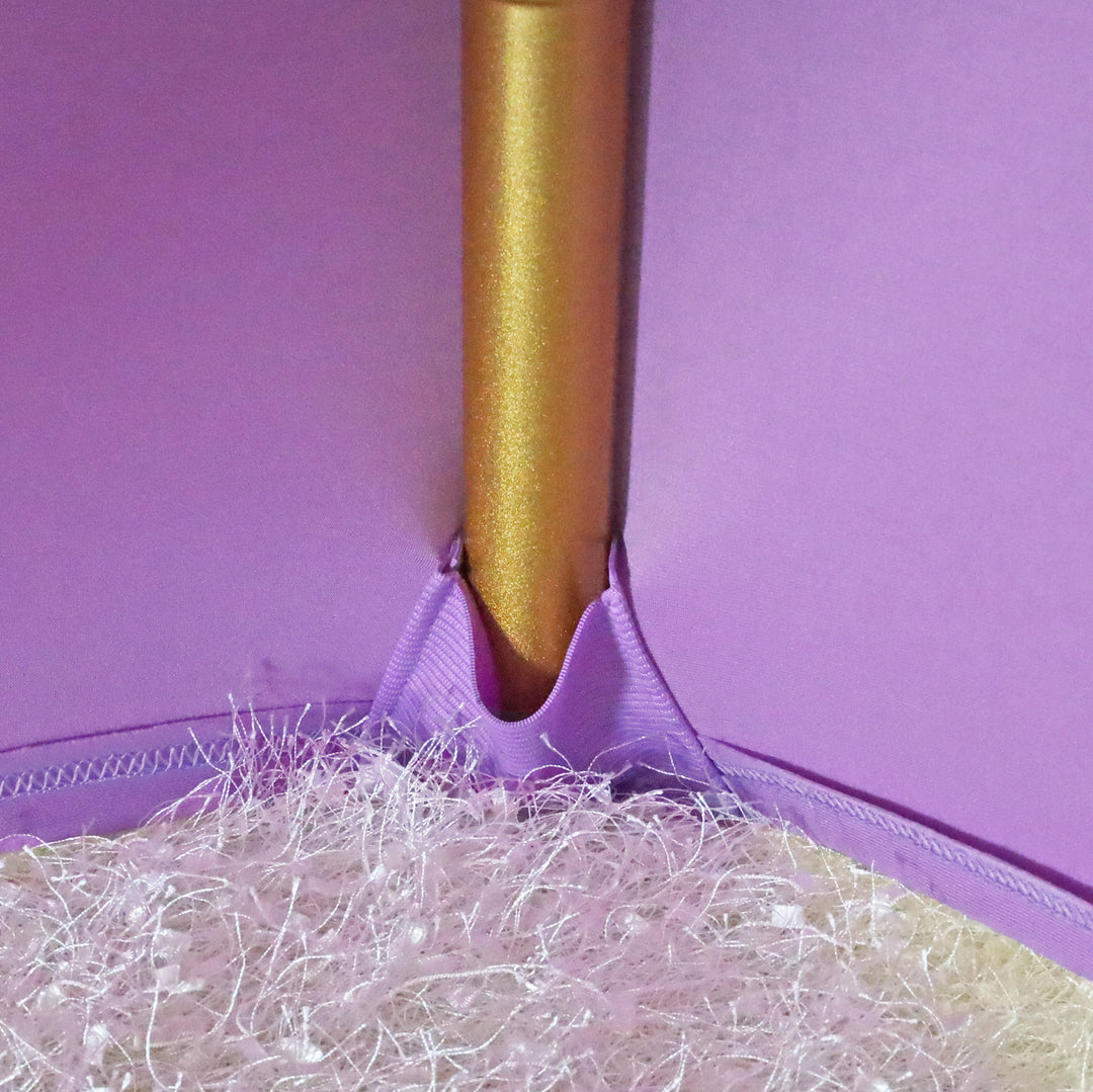 Premium Spandex (220 GSM) Folding Chair Cover - Lilac (1pc)