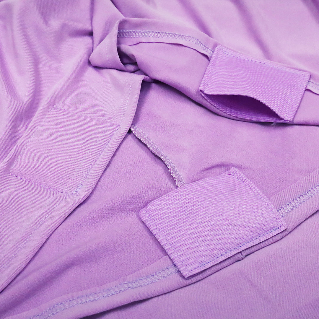 Premium Spandex (220 GSM) Folding Chair Cover - Lilac (1pc)