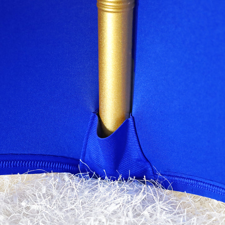 Premium Spandex (220 GSM) Banquet Chair Cover - Royal Blue (1pc)