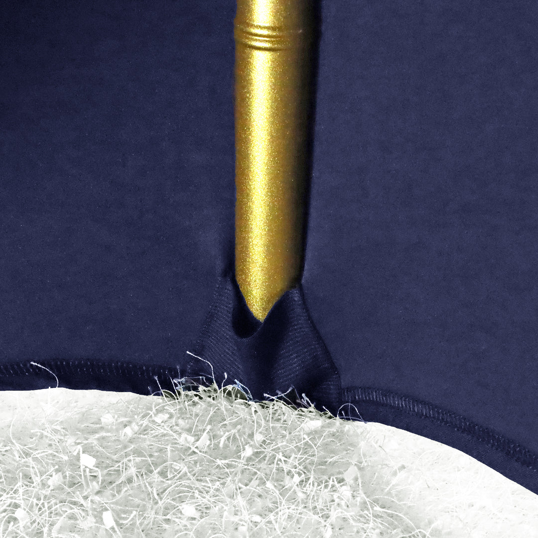 Premium Spandex (220 GSM) Banquet Chair Cover - Navy Blue (1pc)