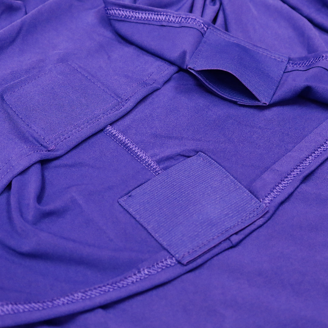 Premium Spandex (220 GSM) Folding Chair Cover - Regency Purple (1pc)