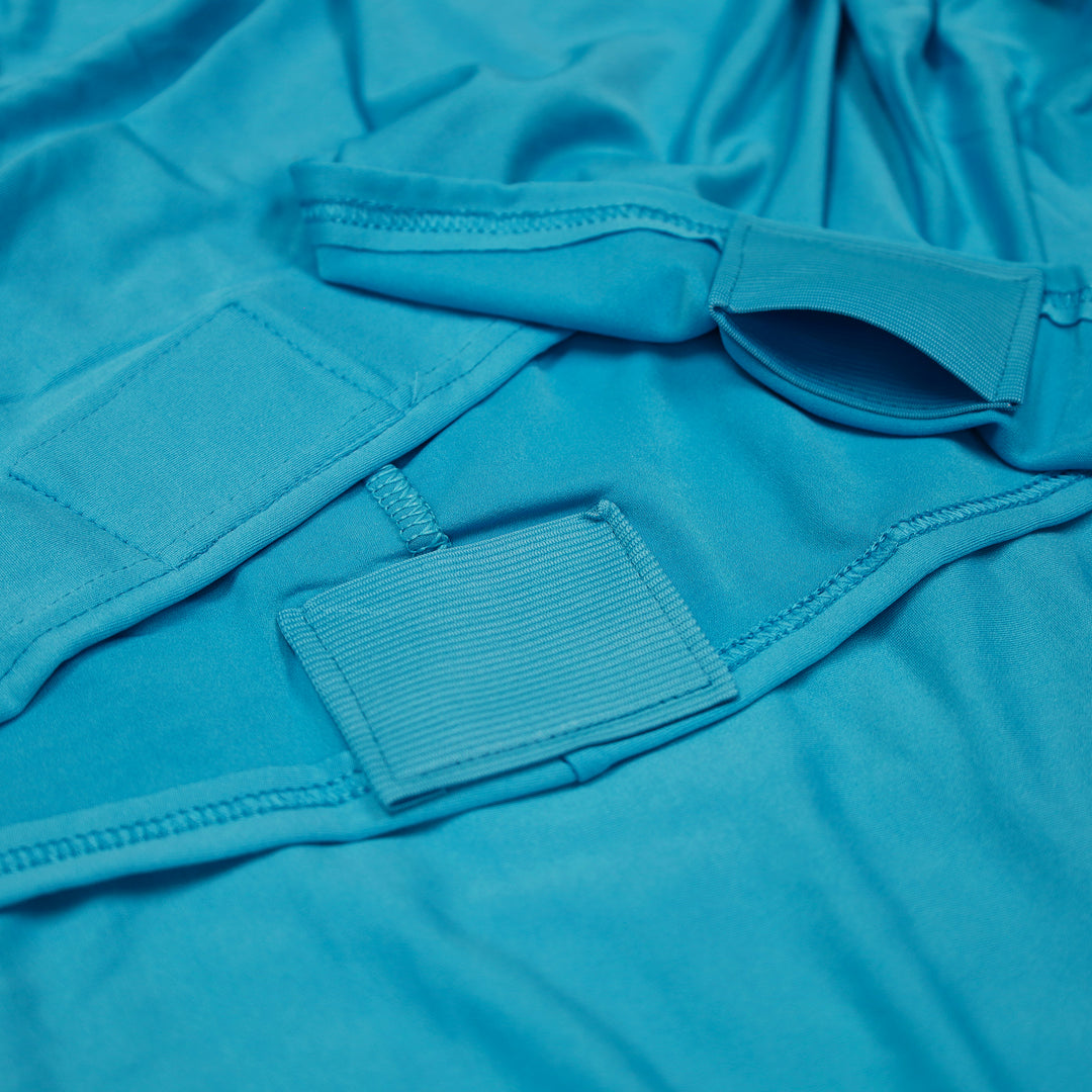 Premium Spandex (220 GSM) Folding Chair Cover - Turquoise (1pc)