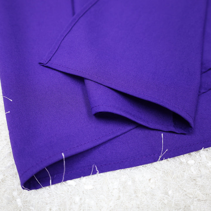 Manteles rectangulares de poliéster de 54 "x 96" - Púrpura regencia (1 pieza)