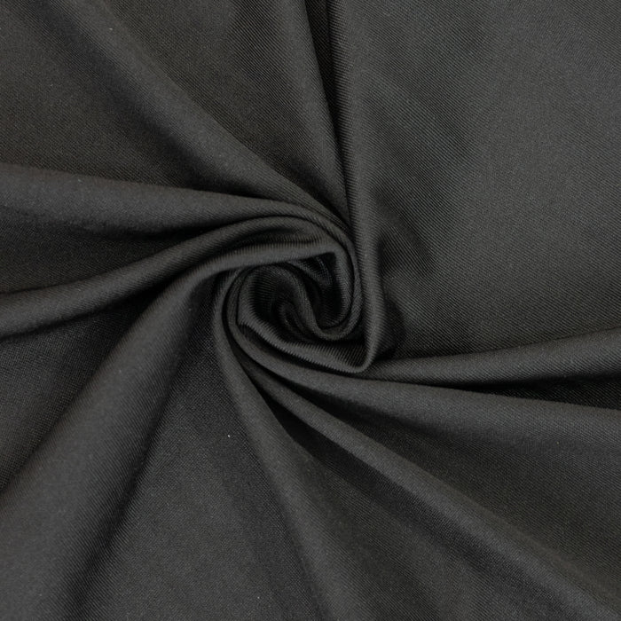 32 ft x 62" Spandex 4-Way Stretch (220 GSM) Event Ceiling Drapery Backdrop Panel - Black (1pc)