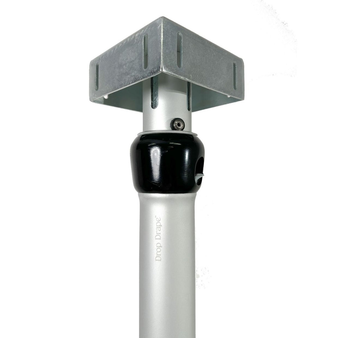 Colgador de cenefa con barra transversal doble de 3" - (1 pieza)