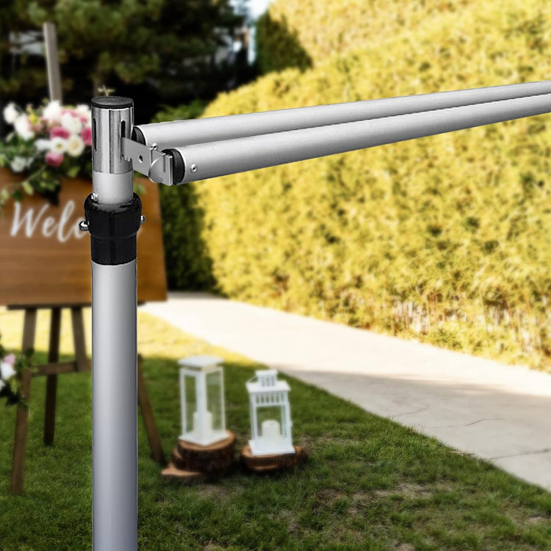 3" Double Crossbar Valance Hanger - (2pcs)