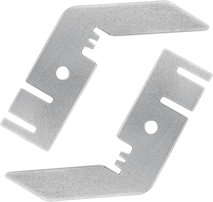 3" Double Crossbar Valance Hanger - (2pcs)