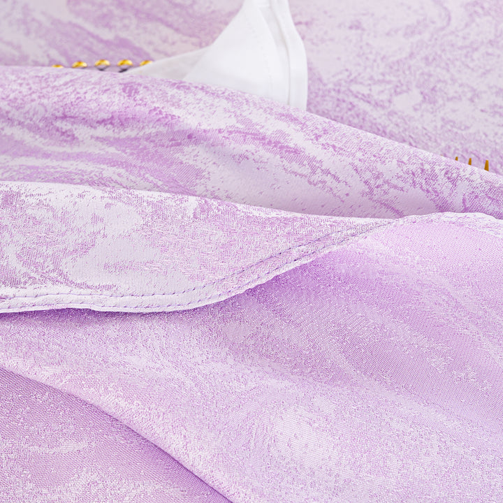 20"x20" Mirage Jacquard Polyester Napkins - Lavender (10pcs/pk)