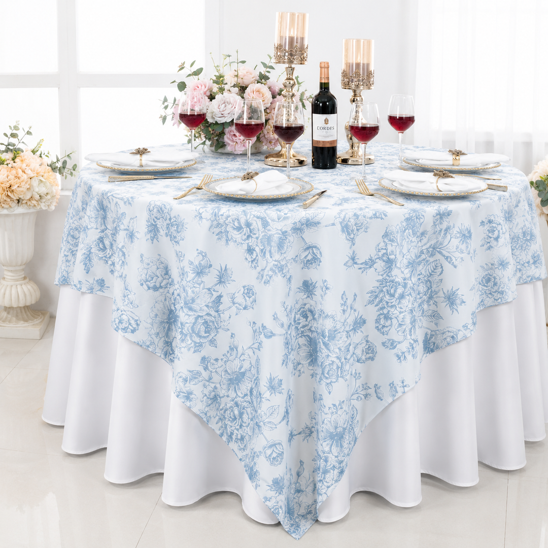 Chemins de table en polyester 13"x108" - Rouge (1pc)