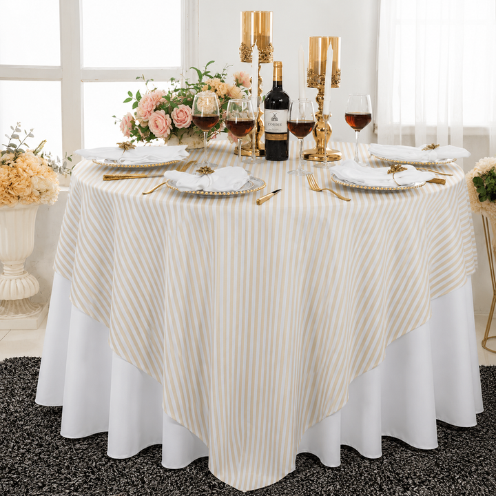 Chemins de table en polyester 13"x108" - Rouge (1pc)