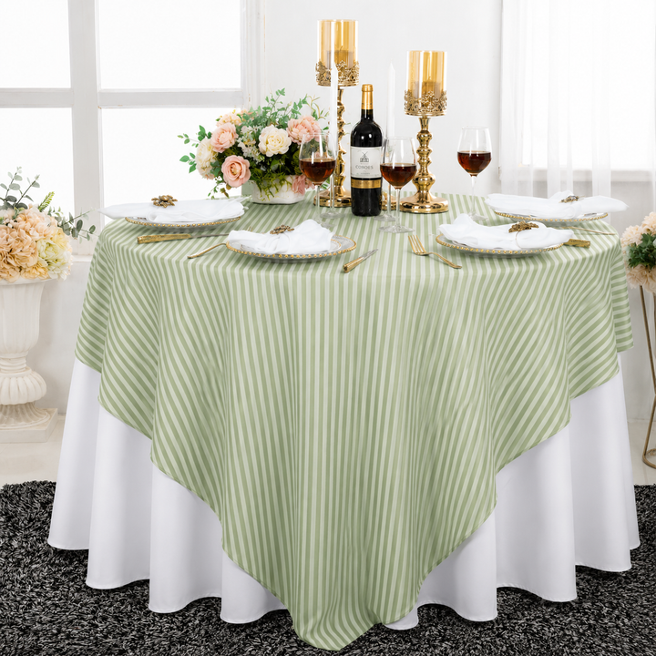 Chemins de table en polyester 13"x108" - Rouge (1pc)
