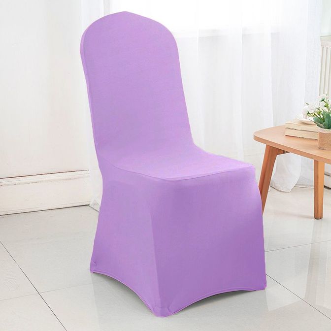 Housse de chaise de banquet en élasthanne - Lilas (1pc)