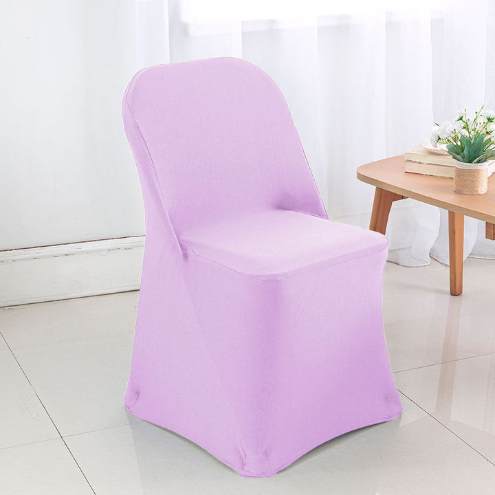Premium Spandex (220 GSM) Folding Chair Cover - Lavender (1pc)