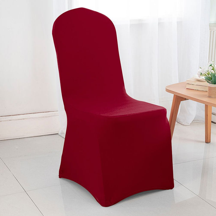Premium Spandex (220 GSM) Banquet Chair Cover - Apple Red (1pc)