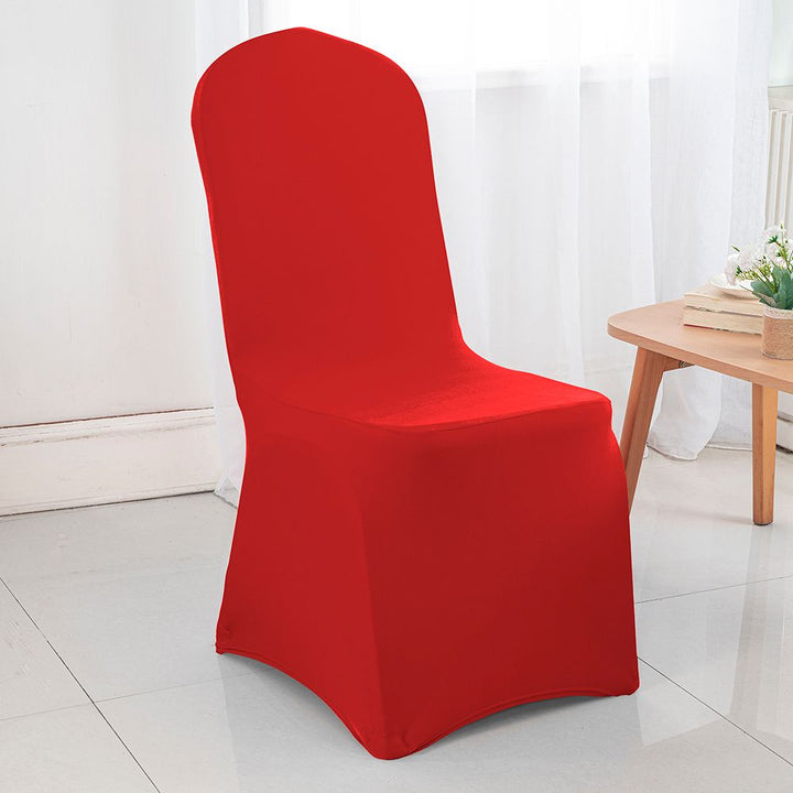 Premium Spandex (220 GSM) Banquet Chair Cover - Red (1pc)