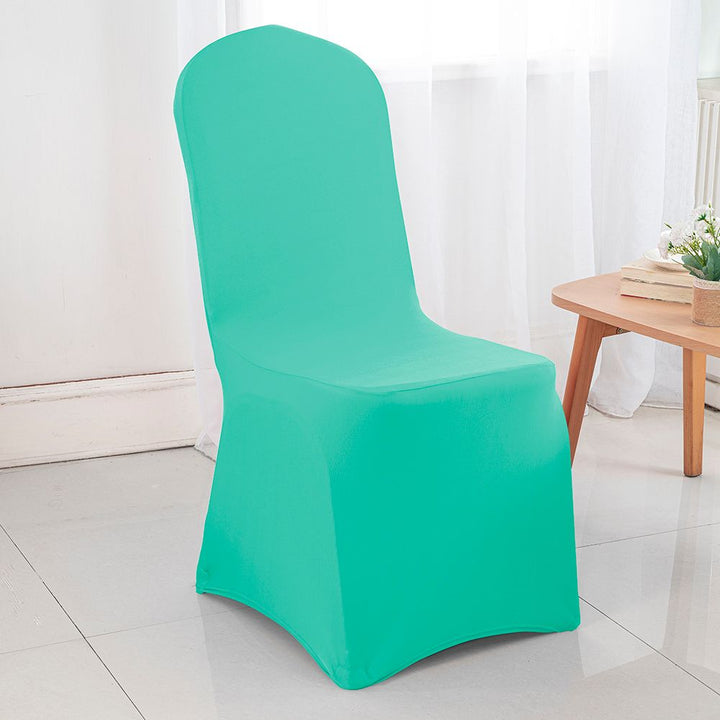 Premium Spandex (220 GSM) Banquet Chair Cover - Tiff Blue/Aqua Blue (1pc)